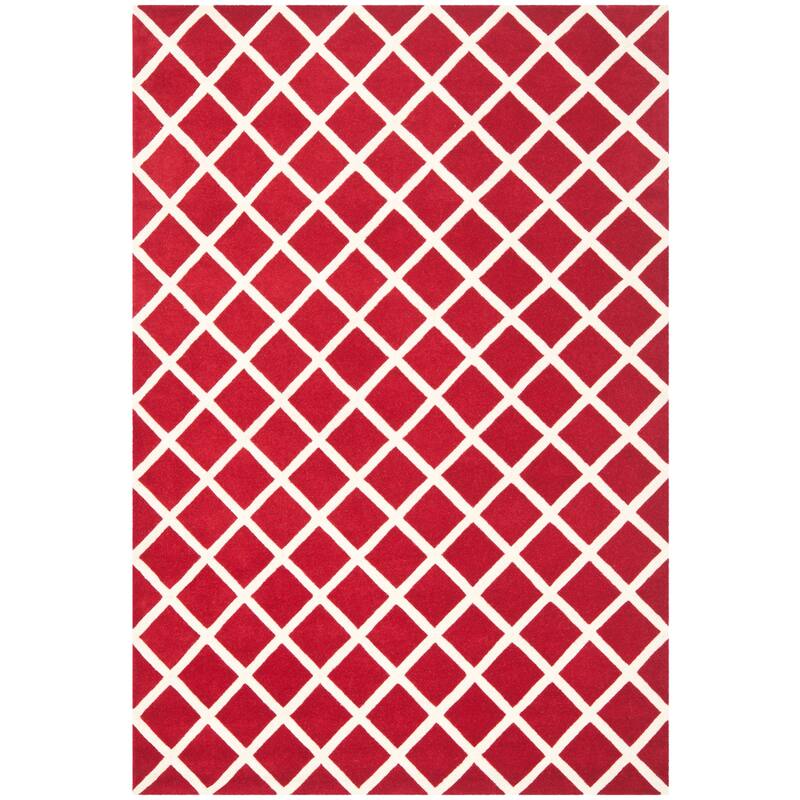 SAFAVIEH Handmade Chatham Retha Modern Moroccan Wool Rug