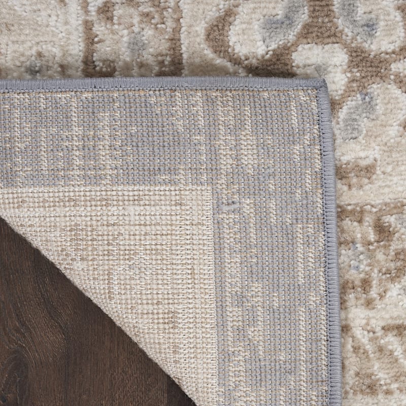 Becoq Distressed Geometric Area Rug By HomeRoots - 144