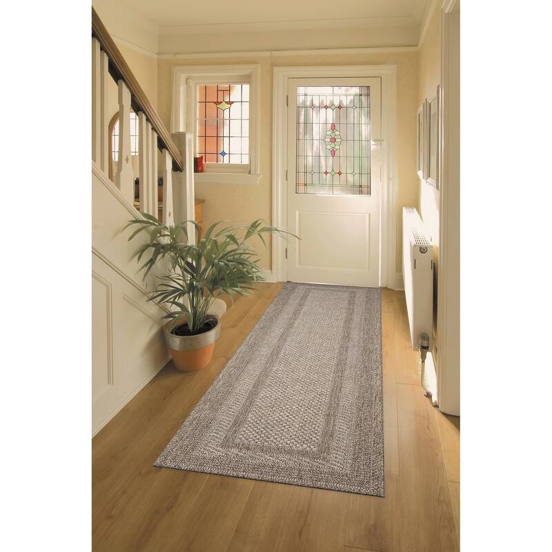 Liora Manne Orly Border Indoor/Outdoor Rug