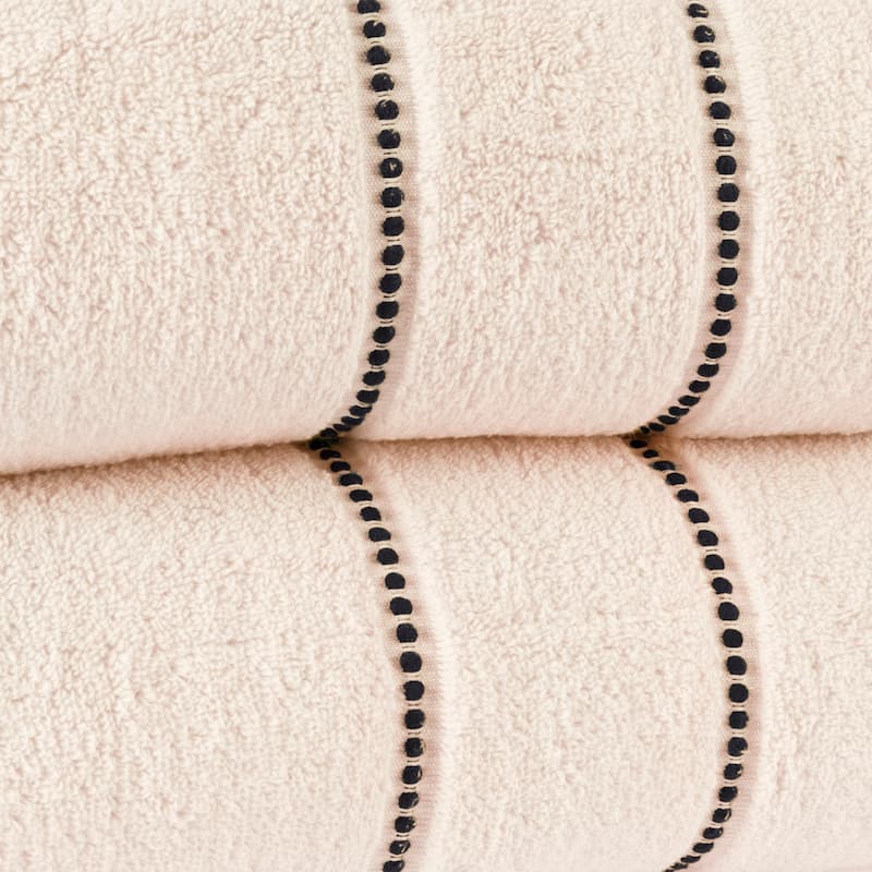 2-Piece Luxury Cotton Towel Set - Quick Drying 100% Zero Twist Cotton Bath Towels by Windsor Home