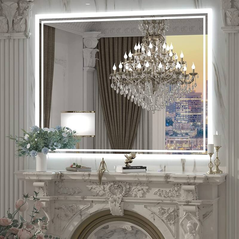 TokeShimi LED Bathroom Vanity Mirror, Anti-Fog Dimmable Wall Mirror