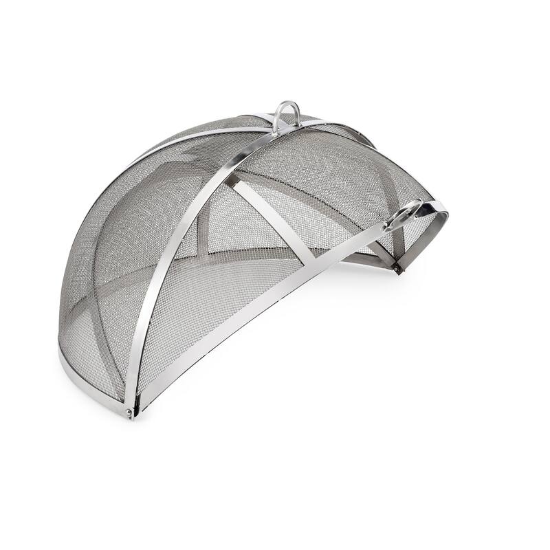 18" Stainless Steel Spark Screen with Lifter, by Good Directions