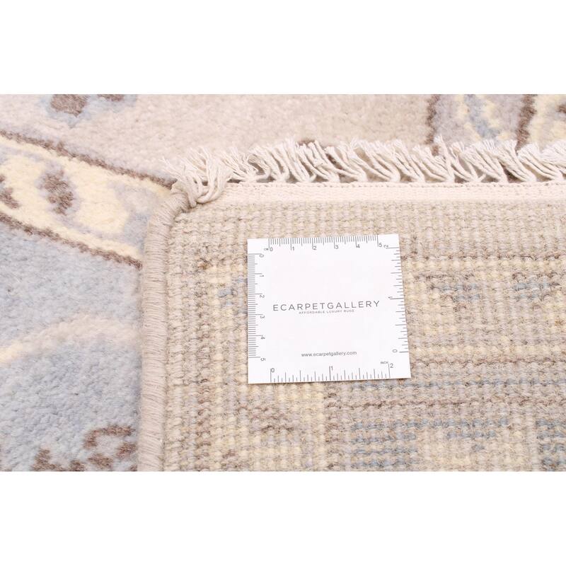 ECARPETGALLERY Hand-knotted Royal Oushak Light Khaki Wool Rug - 8'11 x 11'9