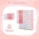 preview thumbnail 3 of 19, Costway 12-Cube Kids Wardrobe Baby Dresser Bedroom Armoire Clothes
