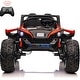 preview thumbnail 1 of 22, 2 Seaters 24V Ride on UTV with Remote Control,10AH Battery, 400W Powerful Motors with 17" EVA Wheels Red