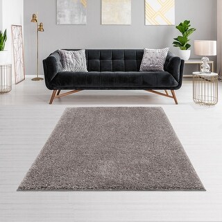 Super Soft Polyester Shag Area Rug - 47