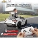 preview thumbnail 14 of 18, Funtok GT01A 12V Electric Ride On Car Licensed Chevrolet Corvette C8 Kids Electric Car