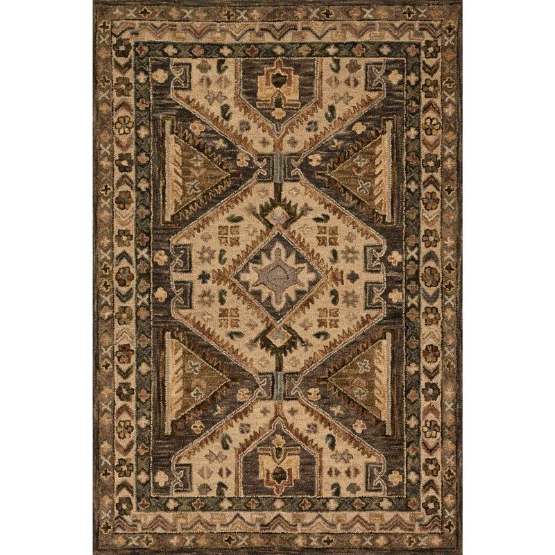 Alexander Home Madeline Wool Hand-hooked Geometric Rug