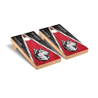 Northeastern NU Huskies Triangle Cornhole Board Set