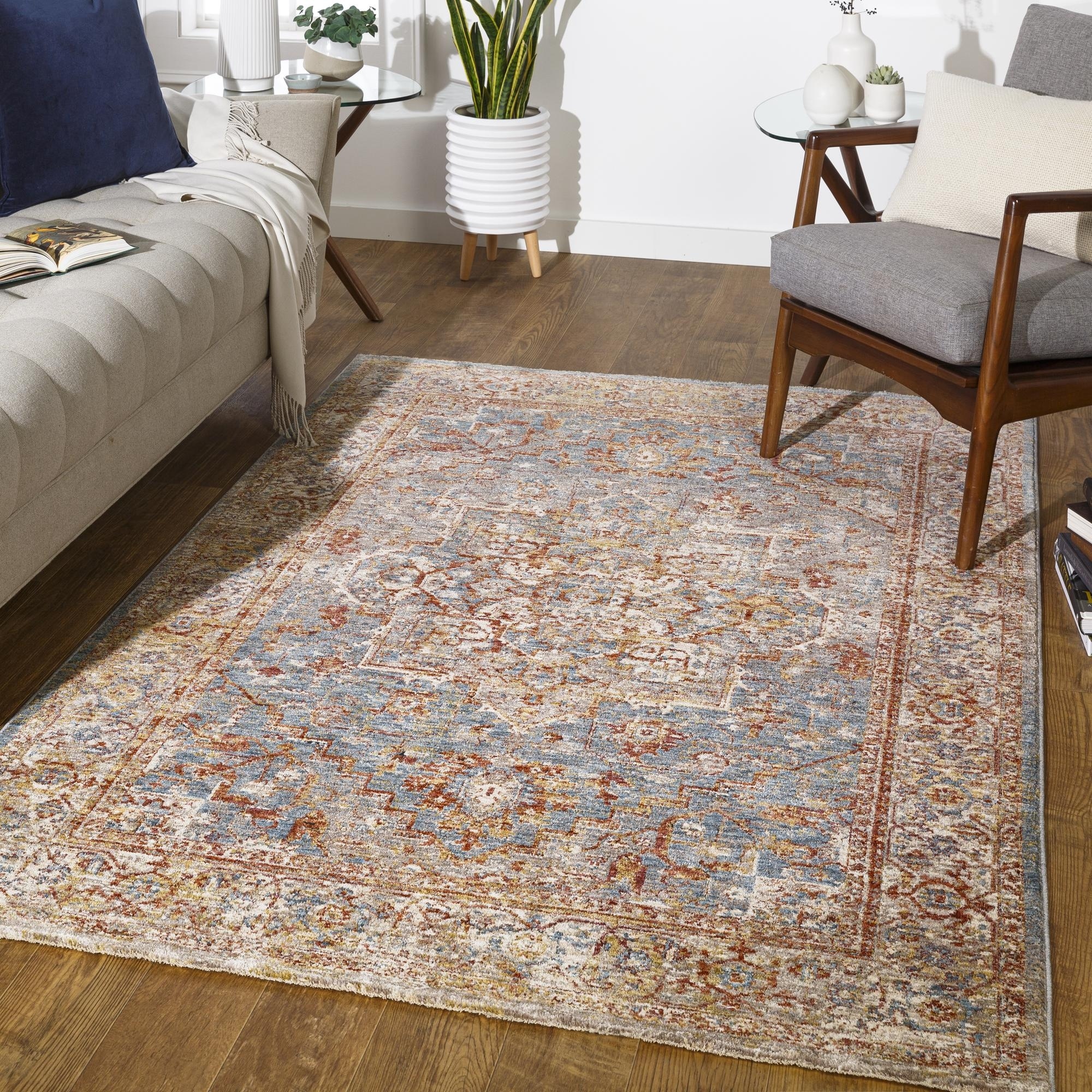 Livabliss Traditional Mirabel Medallion Area Rug
