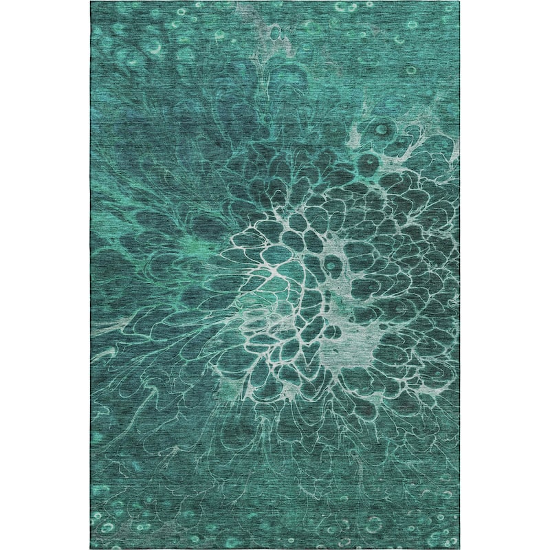 Premium Washable Super Soft Modern Floral Mayfield Rug