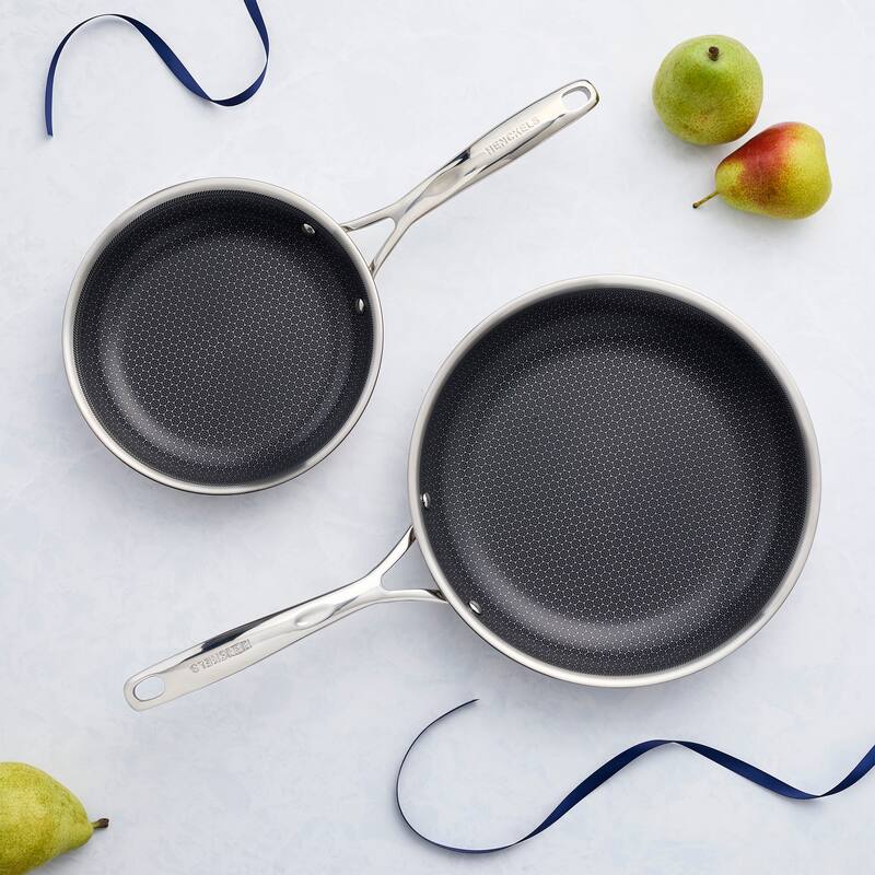 Henckels Paradigm Stainless Steel Nonstick Fry Pan Set - 2-pc