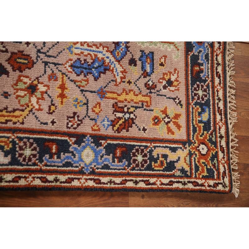 Oushak Accent Rug Hand-Knotted Wool Carpet - 2'10"x 4'11"