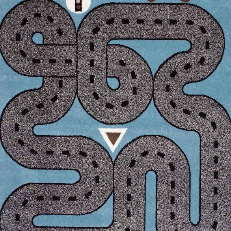 HomeRoots Juvenile/Youth Casual Rectangle Area Rug - 2' X 3'