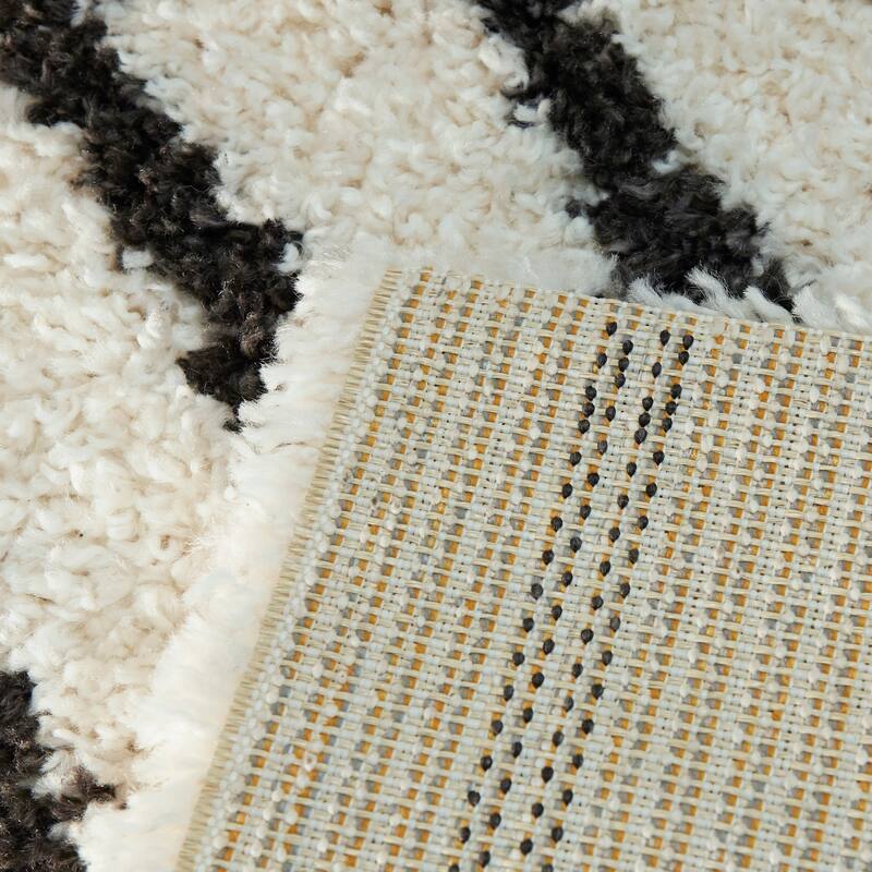 Janus Contemporary Berber Shag Area Rug