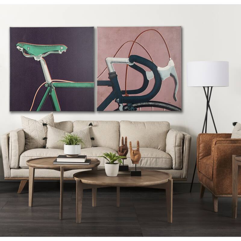 Bike Saddle III (44 x 44) Canvas Art Print