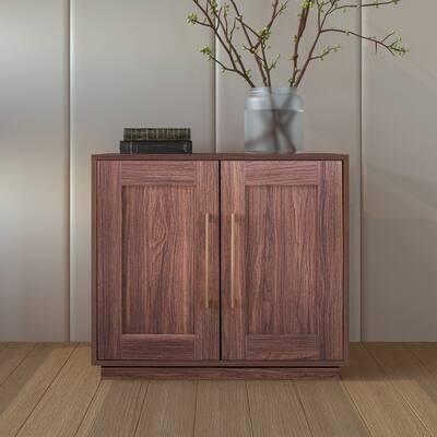 Patterson Weather Brown 2 Door Accent Cabinet
