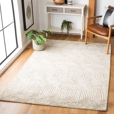 SAFAVIEH Handmade Metro Ritva Diamond Wool Rug