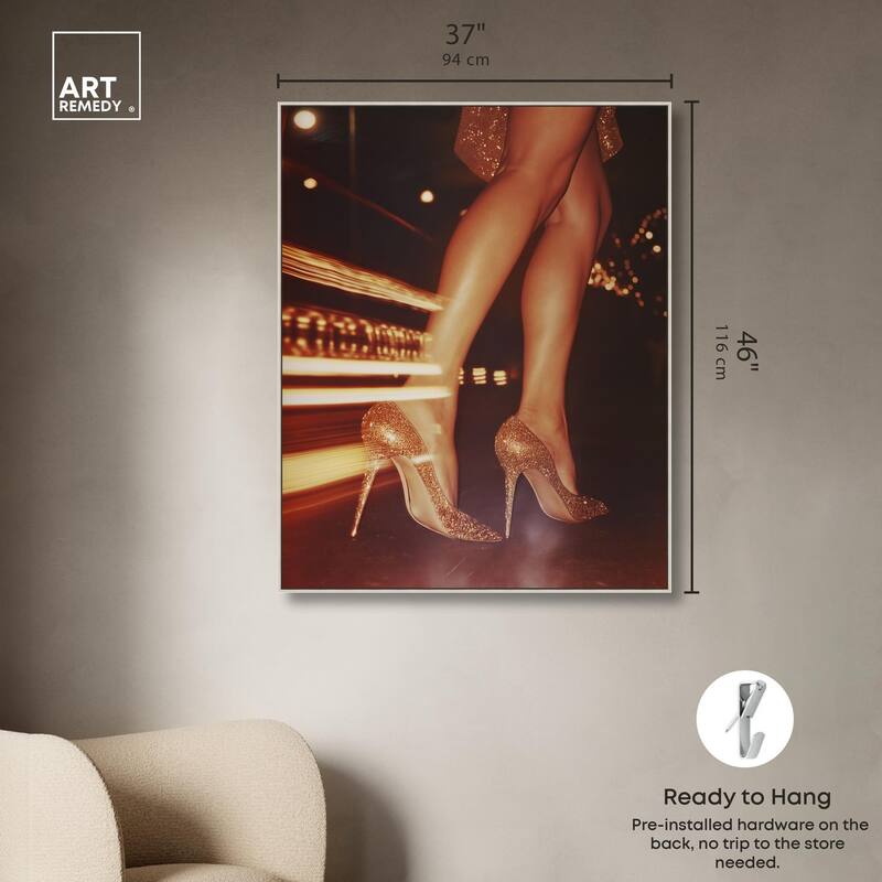 Sparkly Nights Canvas by Art Remedy
