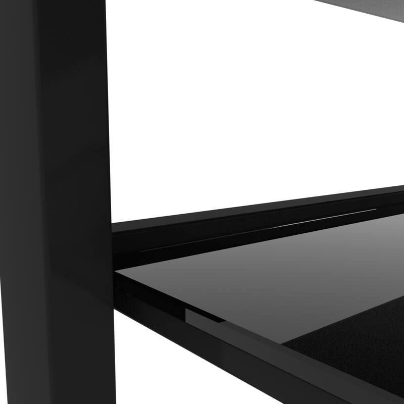 39"Rectangle Glass Coffee Table