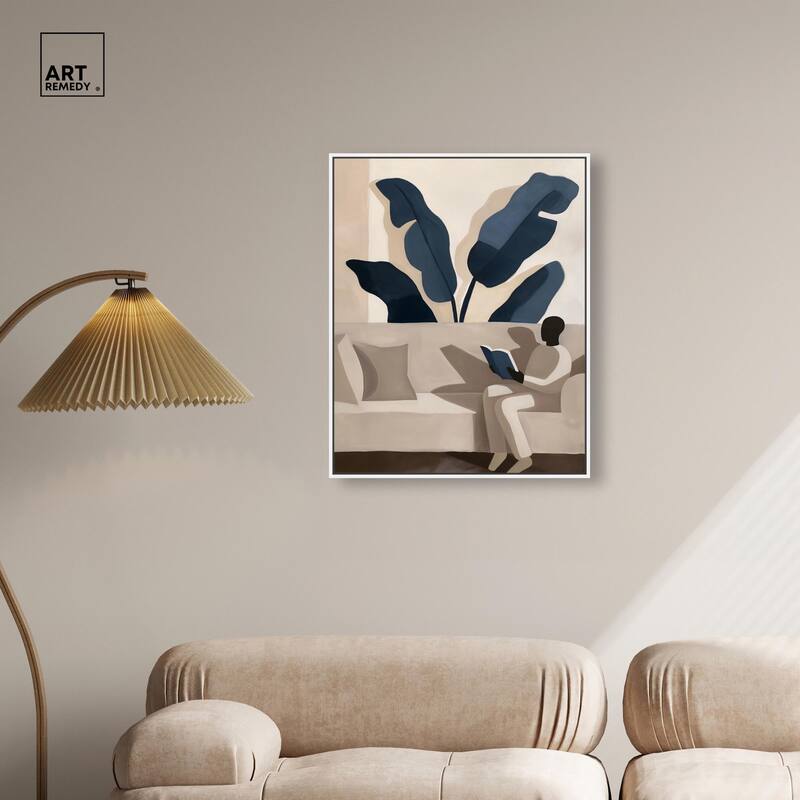 Void Reader II Canvas by Art Remedy