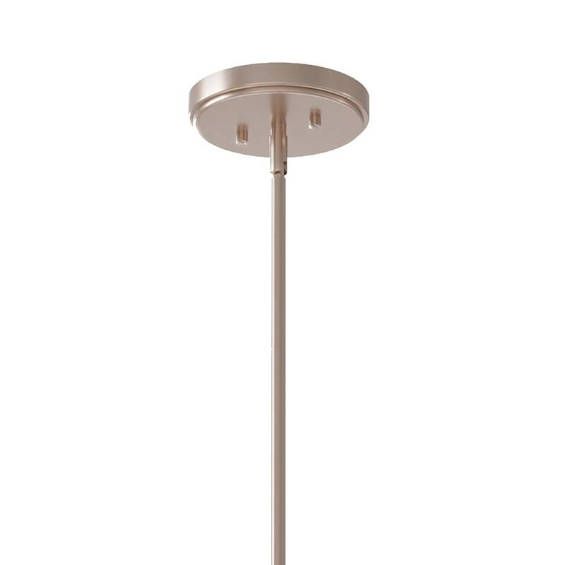 Kichler Kimrose 12 Light Chandelier with Clear Fluted Glass in Polished Nickel and Satin Nickel