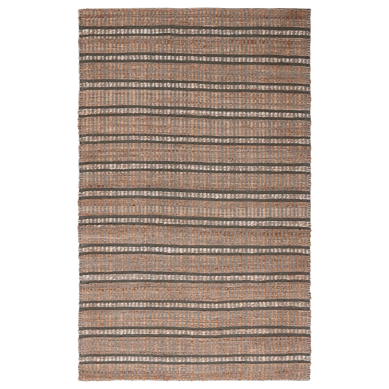 SAFAVIEH Handmade Natural Fiber Undis Geometric Seagrass Rug