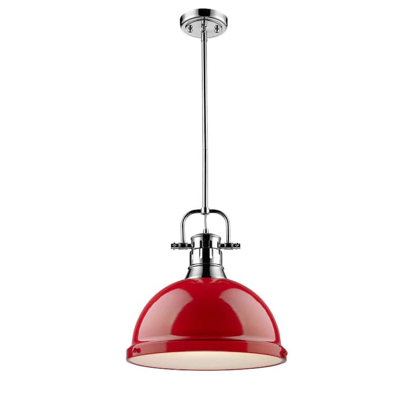 Golden Lighting Duncan 1-light Steel Pendant Light Fixture