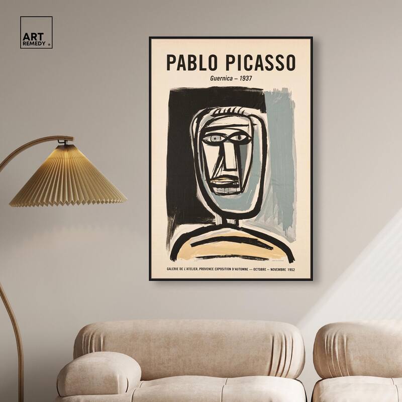Head of Guernica Canvas by Art Remedy