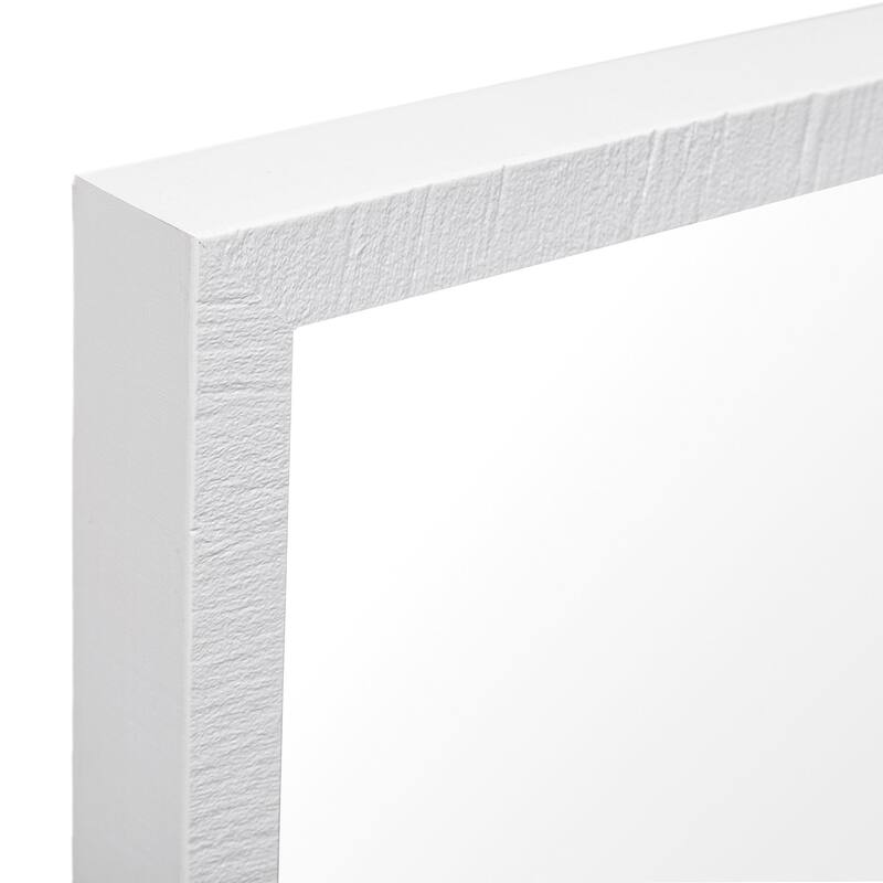 Bristol White Plain 3Mil Mirror 30 x 40 - 31.5L x 1.8W x 41.5H