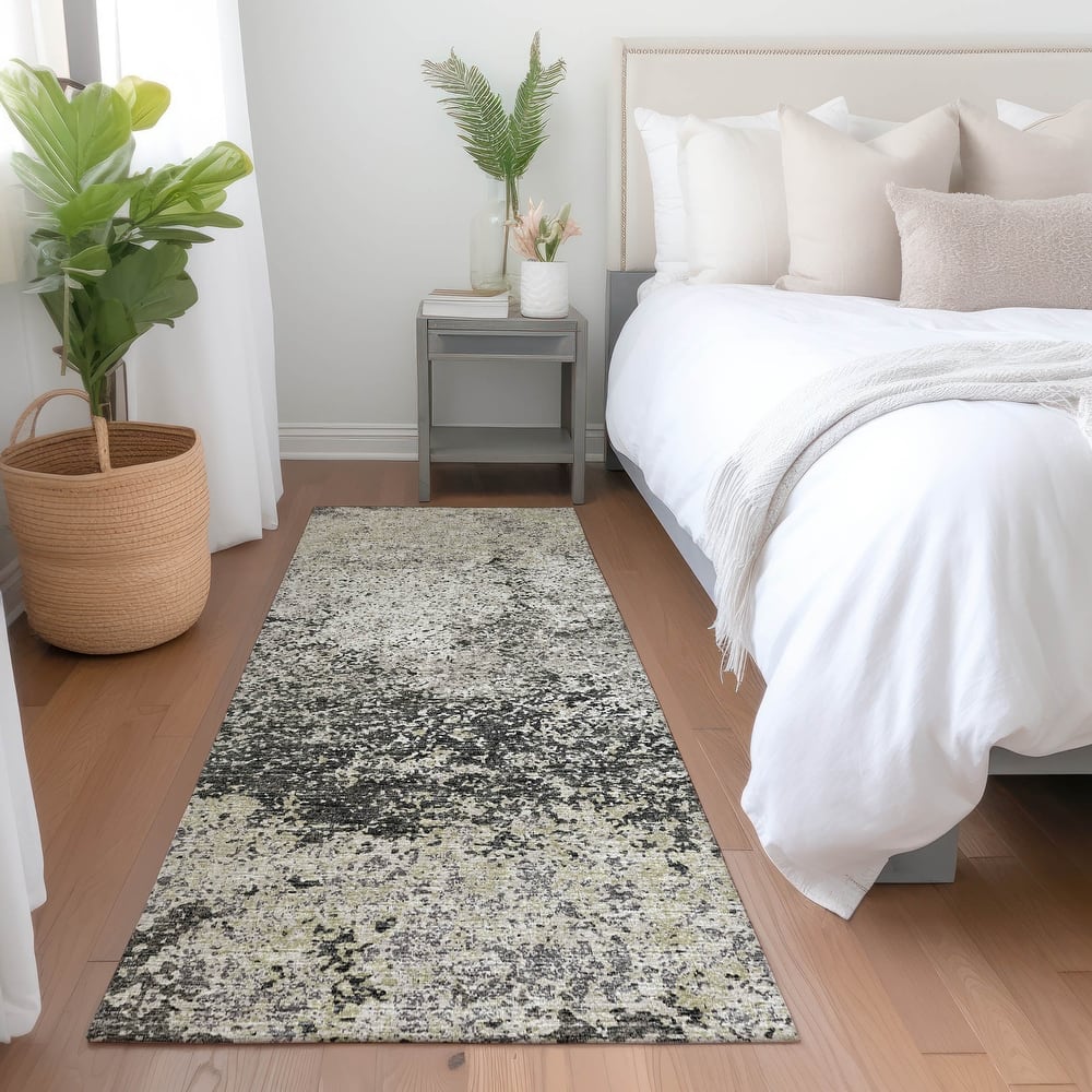Premium Washable Super Soft Modern Solid Mayfield Rug