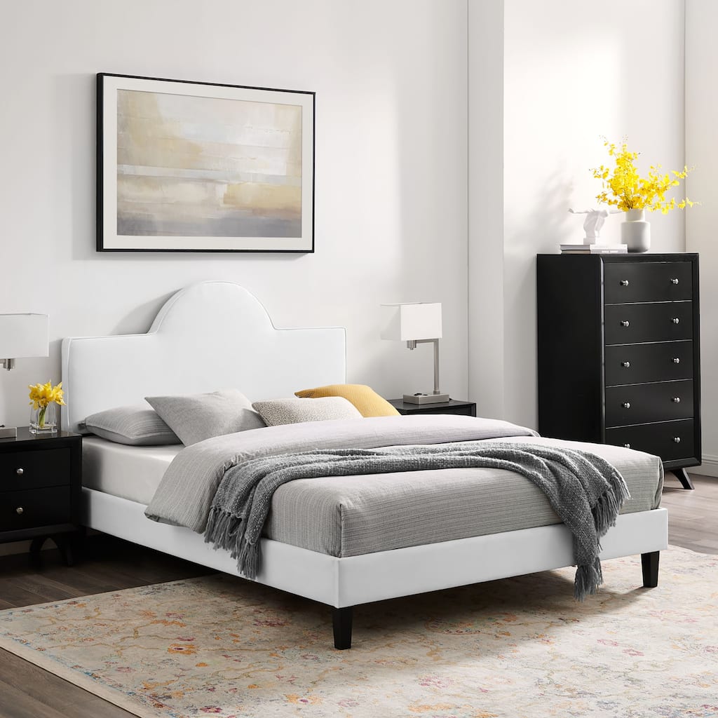 Soleil Performance Velvet King Bed