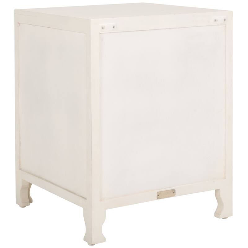SAFAVIEH Adilene 2-Shelf Single Door Nightstand
