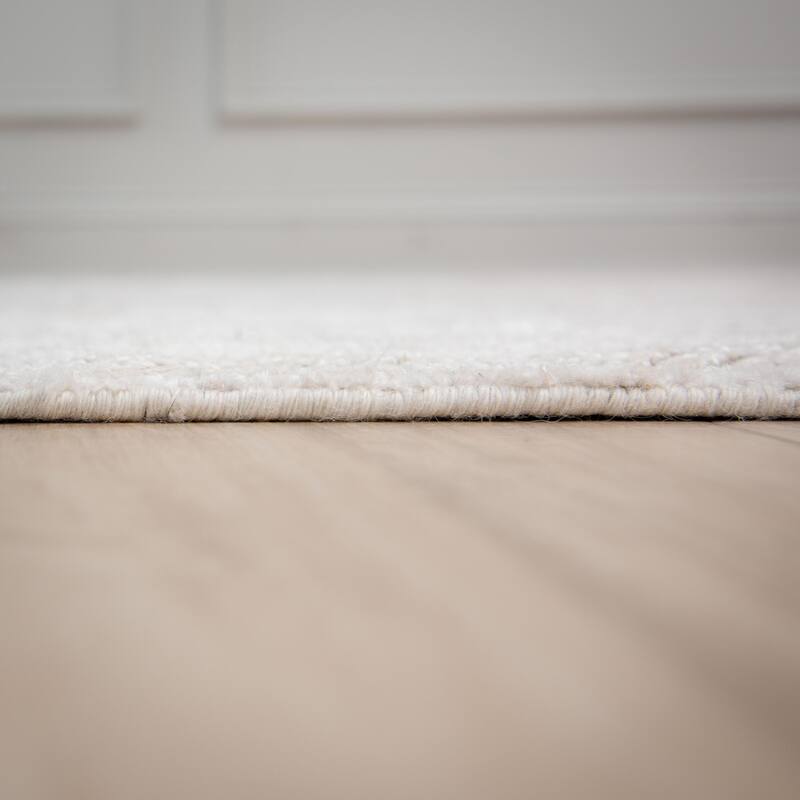 Alora Decor Cabana Hand Knotted Textured Geometric Rug