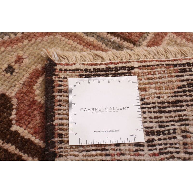 ECARPETGALLERY Hand-knotted Sarabi Red Wool Rug - 7'8 x 11'4