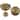 Set of 2 Hera Medallion Drapery Holdback