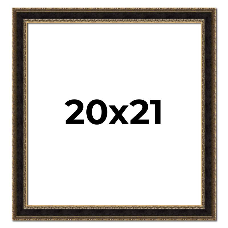 20x21 Frame Gold Antique Vintage Sold Wood Picture Frame | 1.75 Inch