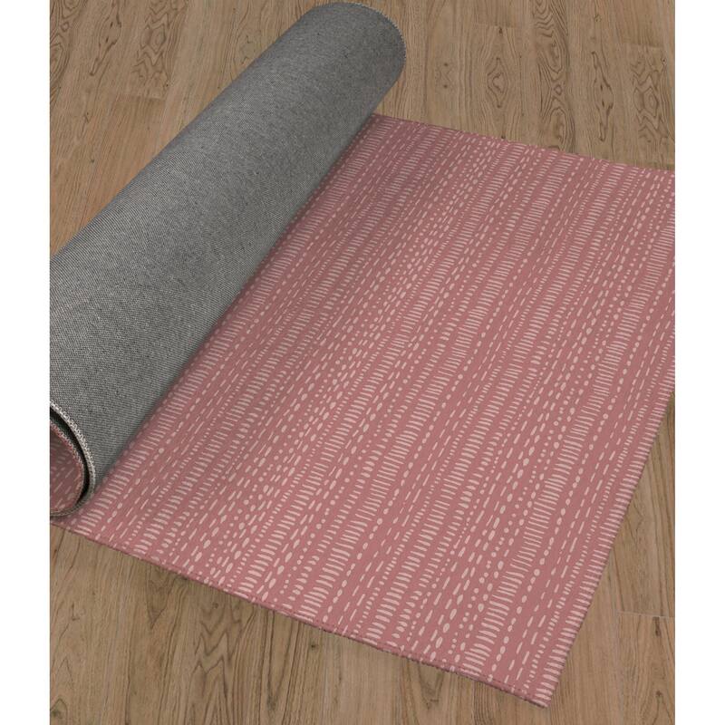 TRIBAL DANCE DUSTY ROSE Area Rug By Kavka Designs Bed Bath & Beyond 31888558
