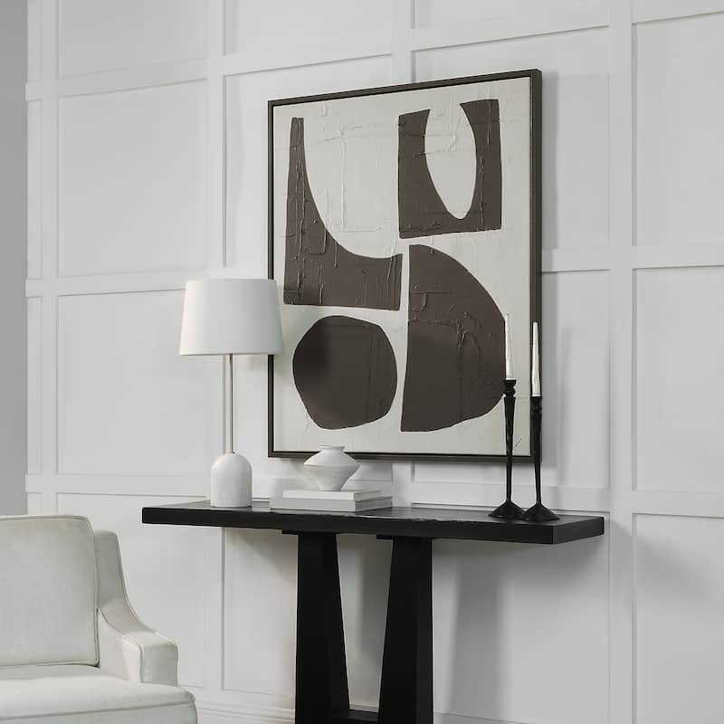 Castagno 50" H x 40" W Canvas Art, Brown
