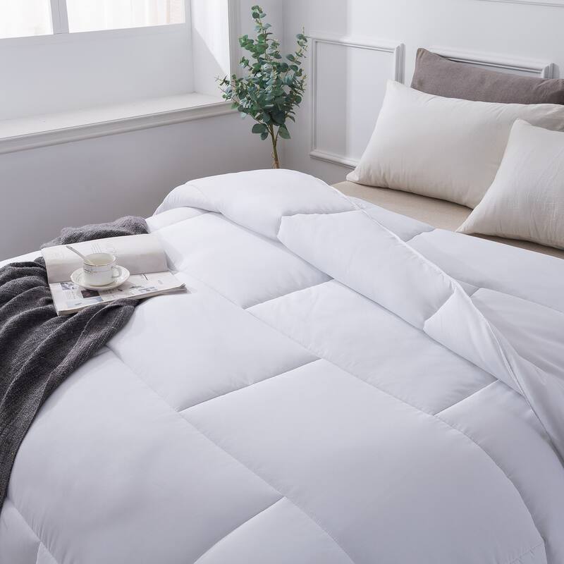Subway Tile Stitch Down Alternative Comforter
