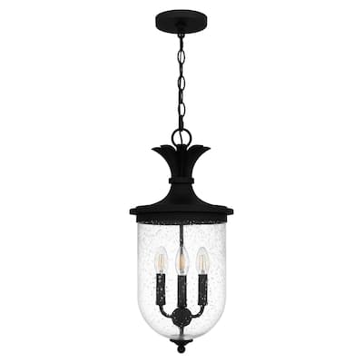 Havana 3-Light Earth Black Mini Pendant Light