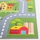 preview thumbnail 30 of 53, SAFAVIEH Kids Playhouse Machine Washable Slip Resistant Violanthi Neighborhood Road Rug
