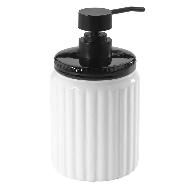 Avanti Linens Chalk It Up Lotion Dispenser - White - Lotion Dispenser