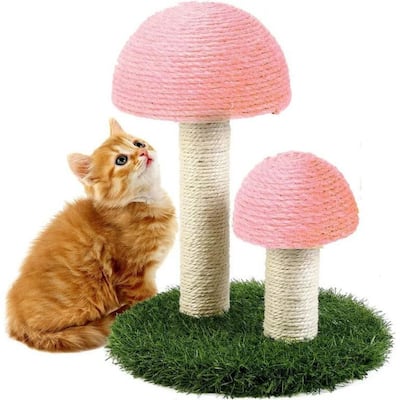 17" Mushroom Cat Tree