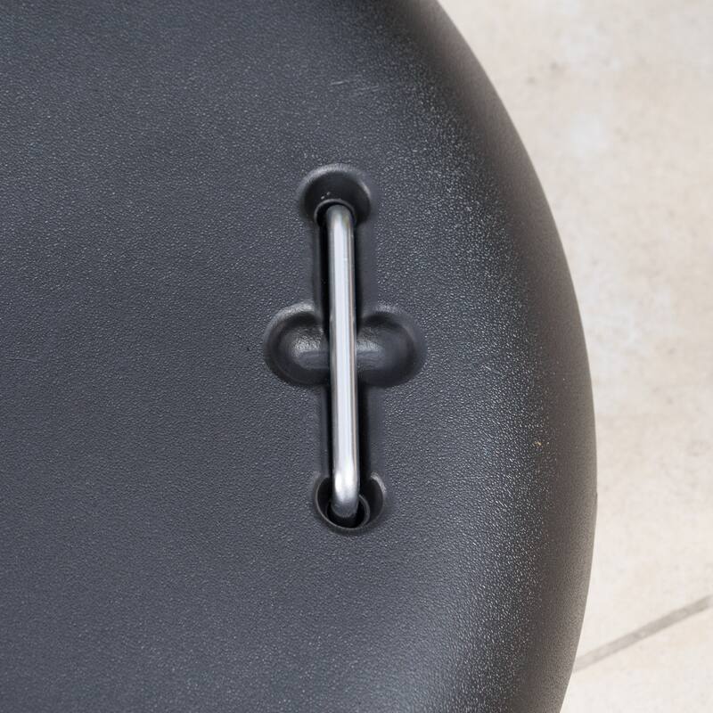 Round Outdoor Umbrella Base with Stainless Steel Finish