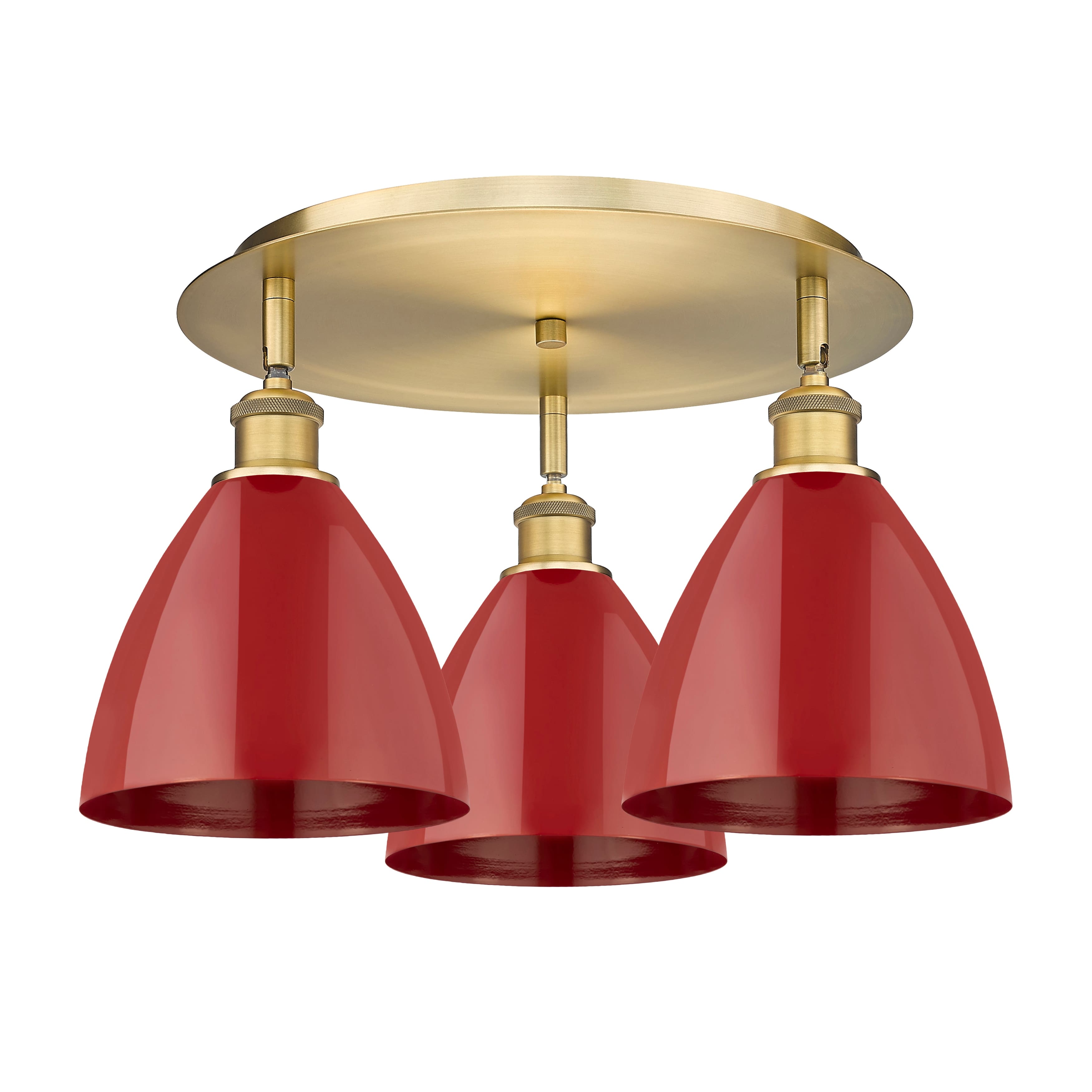 Option Brushed Brass / Red