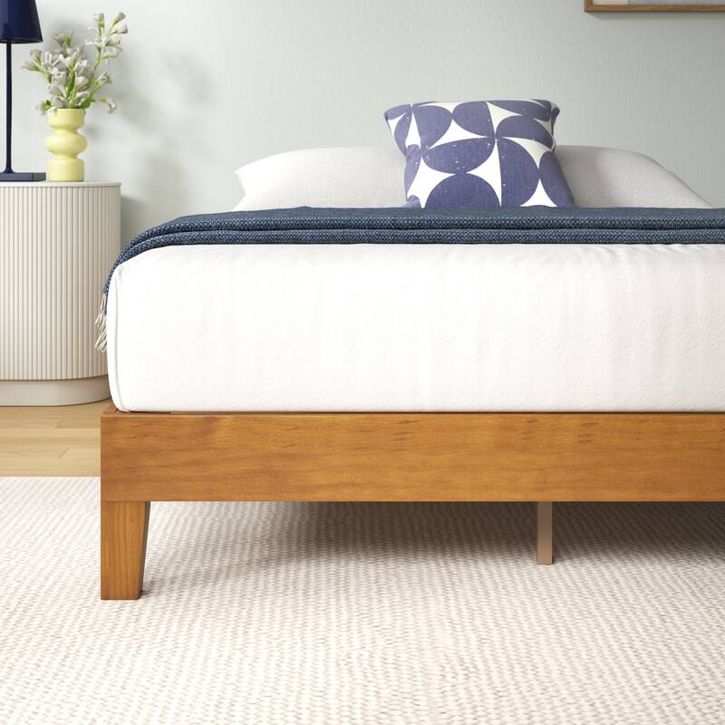 Best Price Mattress Solid Wood 12" Bed Frame