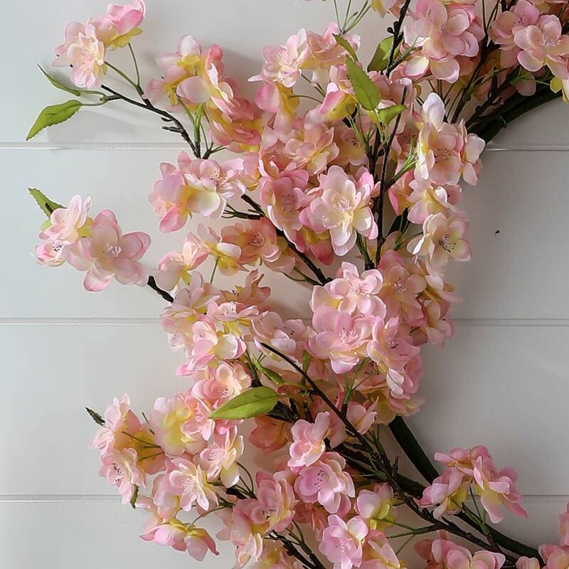 24" Cherry Blossom Wreath