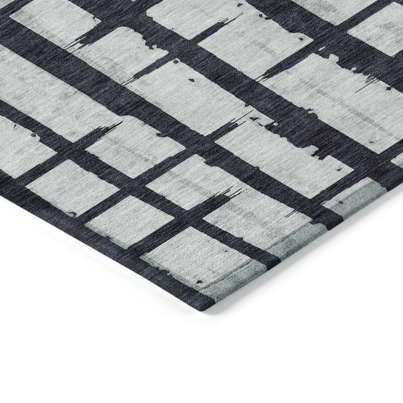 Machine Washable Indoor/ Outdoor Chantille Contemporary Rug