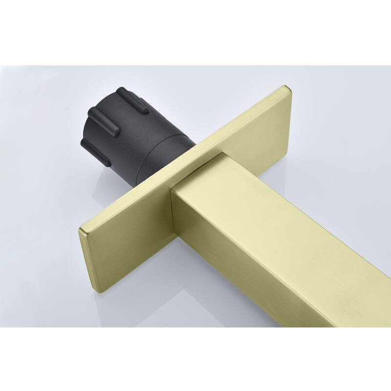 Waterfall Spout Single Handle Bathroom Sink Faucet